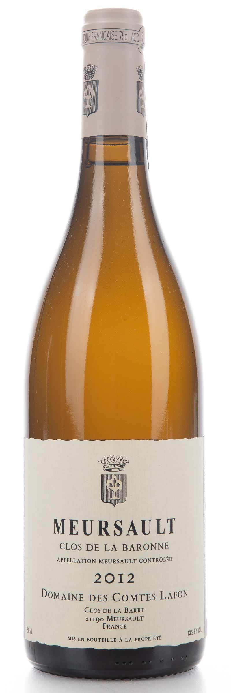2012 Comtes Lafon Meursault Clos de la Baronne 750ml